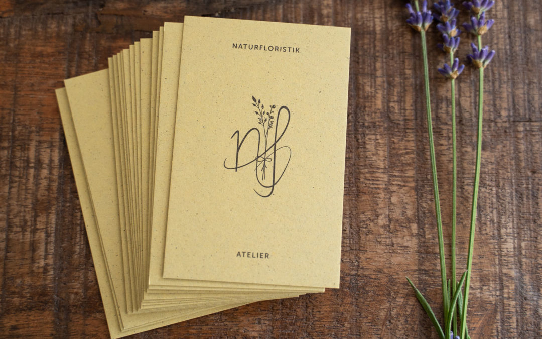 Erscheinungsbild Branding Naturfloristikatelier Natürlich Fabienne