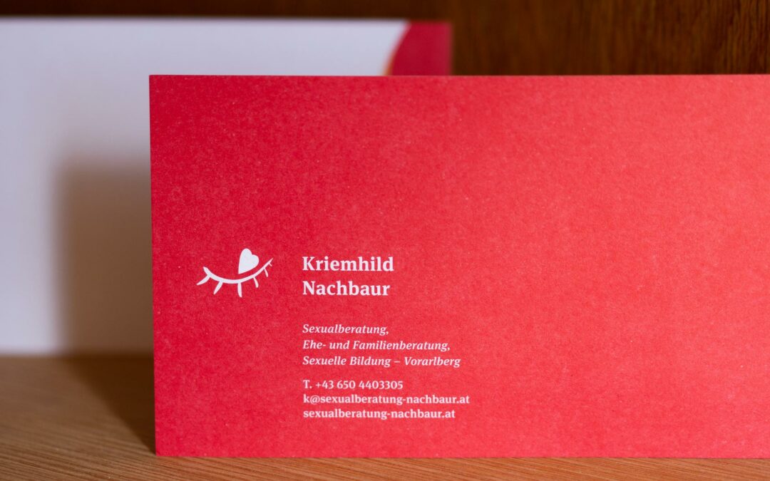 Branding Erscheinungsbild Sexualberatung Kriemhild Nachbaur Feldkirch